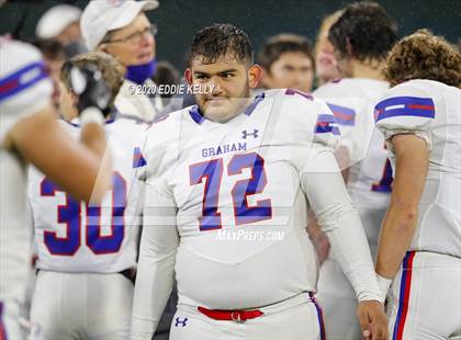 Thumbnail 3 in Aubrey @ Graham (UIL 4A Regional Semifinal Playoff) photogallery.