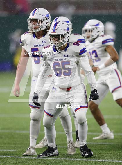 Thumbnail 3 in Aubrey @ Graham (UIL 4A Regional Semifinal Playoff) photogallery.