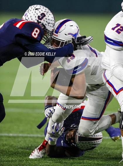 Thumbnail 1 in Aubrey @ Graham (UIL 4A Regional Semifinal Playoff) photogallery.