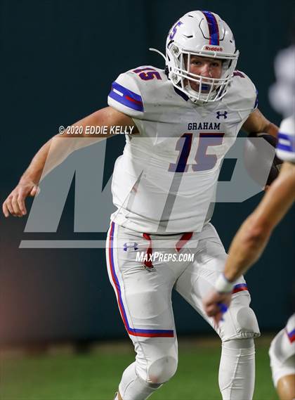 Thumbnail 1 in Aubrey @ Graham (UIL 4A Regional Semifinal Playoff) photogallery.
