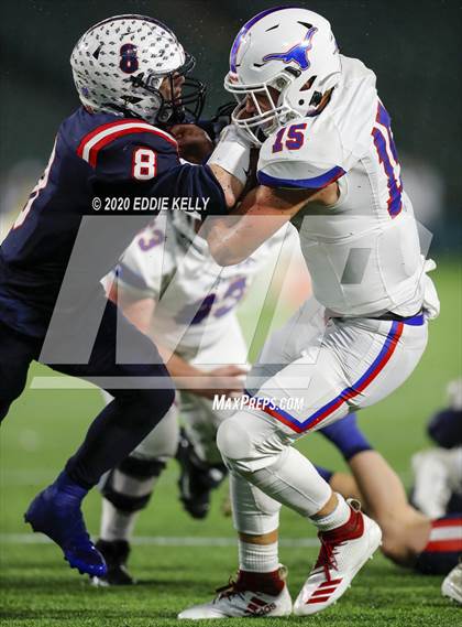 Thumbnail 3 in Aubrey @ Graham (UIL 4A Regional Semifinal Playoff) photogallery.