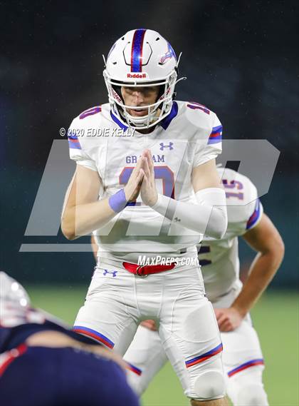 Thumbnail 1 in Aubrey @ Graham (UIL 4A Regional Semifinal Playoff) photogallery.