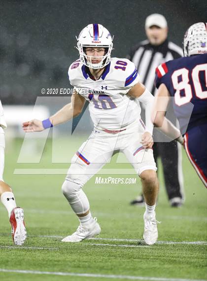 Thumbnail 1 in Aubrey @ Graham (UIL 4A Regional Semifinal Playoff) photogallery.