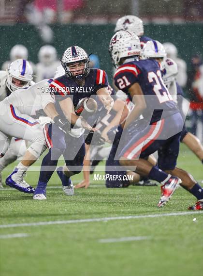 Thumbnail 1 in Aubrey @ Graham (UIL 4A Regional Semifinal Playoff) photogallery.