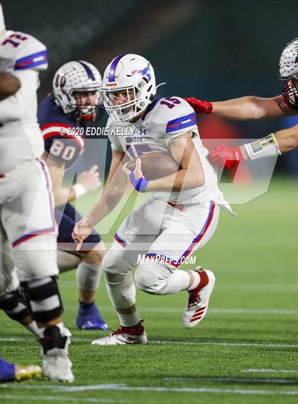 Thumbnail 1 in Aubrey @ Graham (UIL 4A Regional Semifinal Playoff) photogallery.