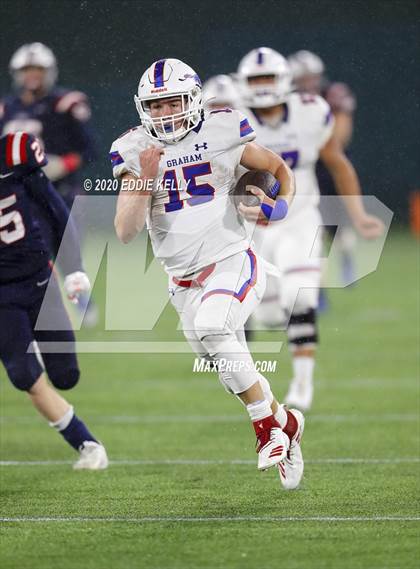 Thumbnail 1 in Aubrey @ Graham (UIL 4A Regional Semifinal Playoff) photogallery.