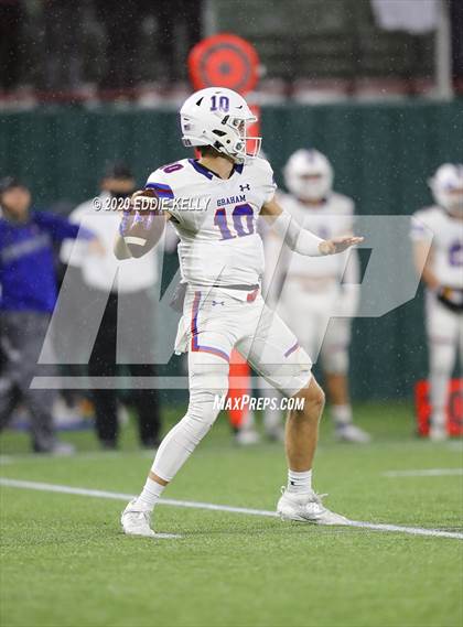 Thumbnail 1 in Aubrey @ Graham (UIL 4A Regional Semifinal Playoff) photogallery.
