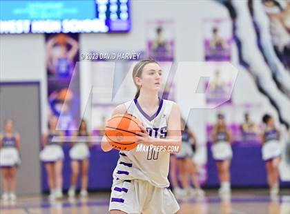 Thumbnail 1 in Legend @ Arvada West (CHSAA 6A Girls Tournament 1st Round) photogallery.