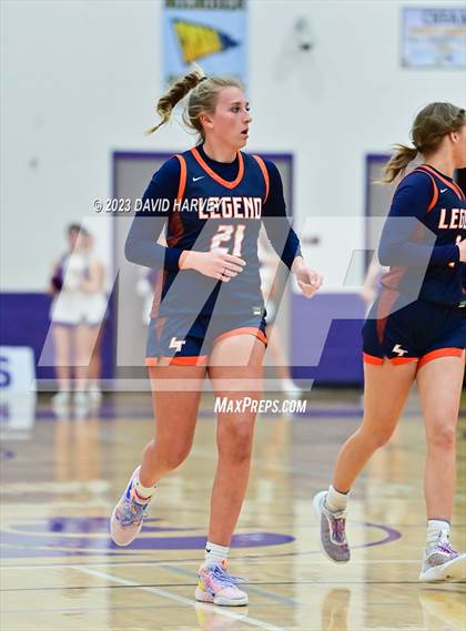 Thumbnail 2 in Legend @ Arvada West (CHSAA 6A Girls Tournament 1st Round) photogallery.