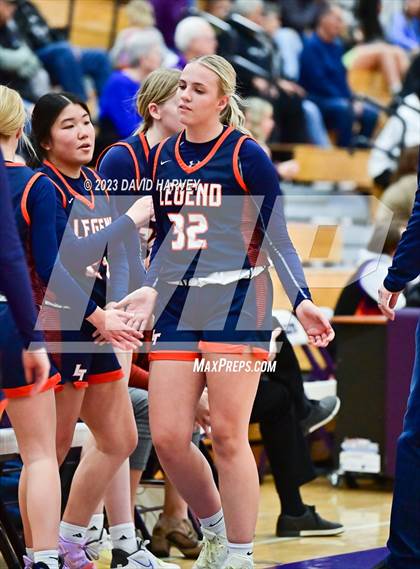 Thumbnail 2 in Legend @ Arvada West (CHSAA 6A Girls Tournament 1st Round) photogallery.