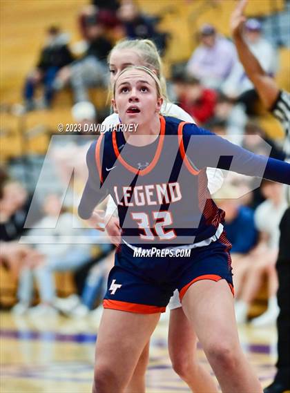 Thumbnail 1 in Legend @ Arvada West (CHSAA 6A Girls Tournament 1st Round) photogallery.