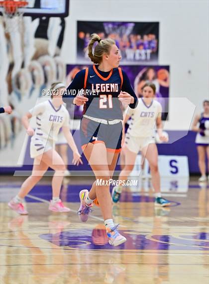 Thumbnail 2 in Legend @ Arvada West (CHSAA 6A Girls Tournament 1st Round) photogallery.