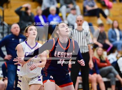 Thumbnail 1 in Legend @ Arvada West (CHSAA 6A Girls Tournament 1st Round) photogallery.