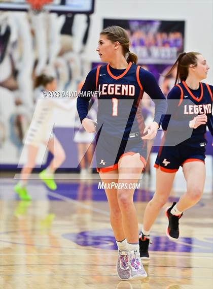 Thumbnail 1 in Legend @ Arvada West (CHSAA 6A Girls Tournament 1st Round) photogallery.