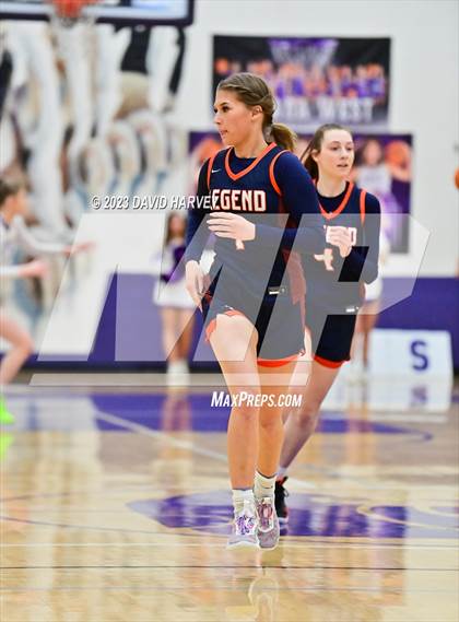 Thumbnail 3 in Legend @ Arvada West (CHSAA 6A Girls Tournament 1st Round) photogallery.