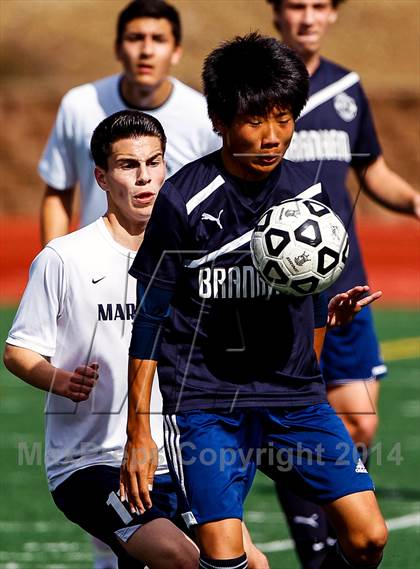 Thumbnail 2 in Aptos @ Branham (CIF CCS D3 Quarterfinal) photogallery.