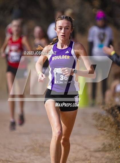 Thumbnail 1 in CHSAA 5A Cross Country Final photogallery.