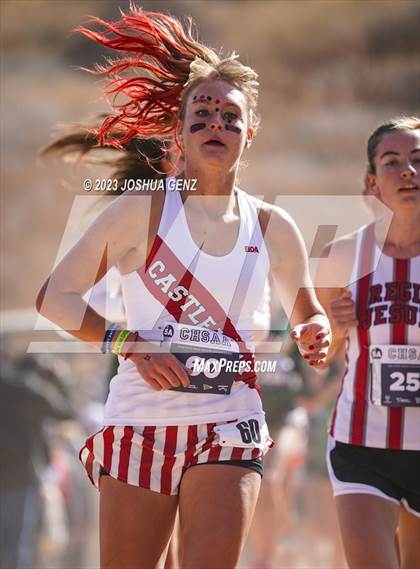 Thumbnail 3 in CHSAA 5A Cross Country Final photogallery.