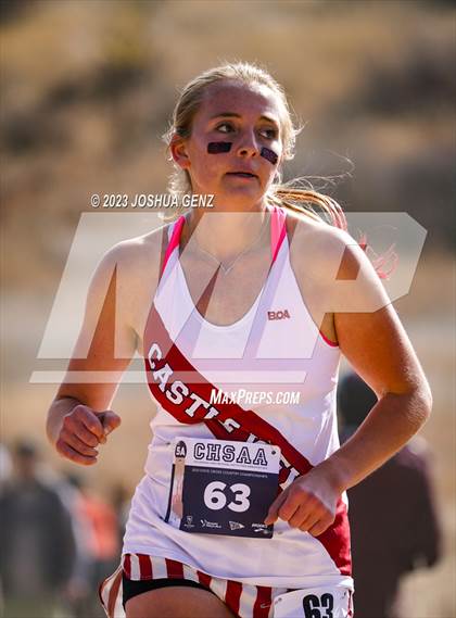 Thumbnail 2 in CHSAA 5A Cross Country Final photogallery.