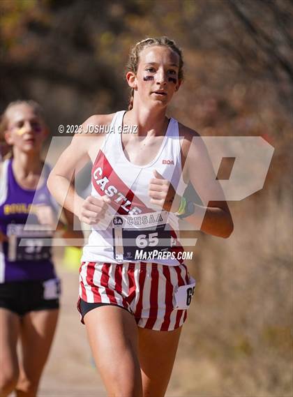 Thumbnail 1 in CHSAA 5A Cross Country Final photogallery.