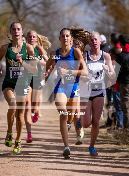 Thumbnail 1 in CHSAA 5A Cross Country Final photogallery.