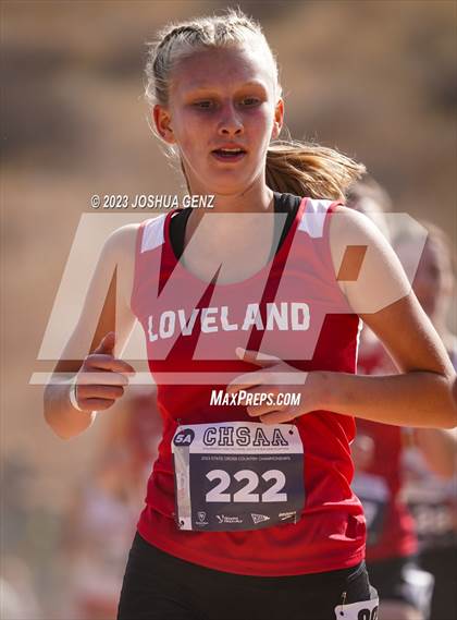 Thumbnail 3 in CHSAA 5A Cross Country Final photogallery.