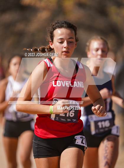 Thumbnail 3 in CHSAA 5A Cross Country Final photogallery.