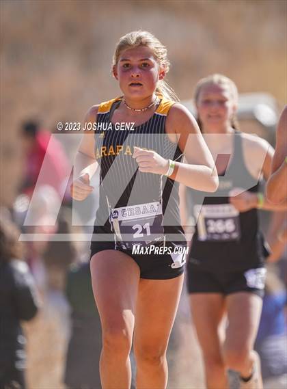 Thumbnail 3 in CHSAA 5A Cross Country Final photogallery.
