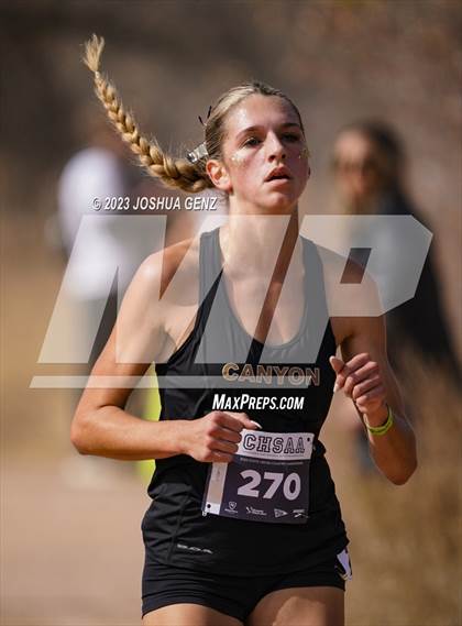 Thumbnail 3 in CHSAA 5A Cross Country Final photogallery.