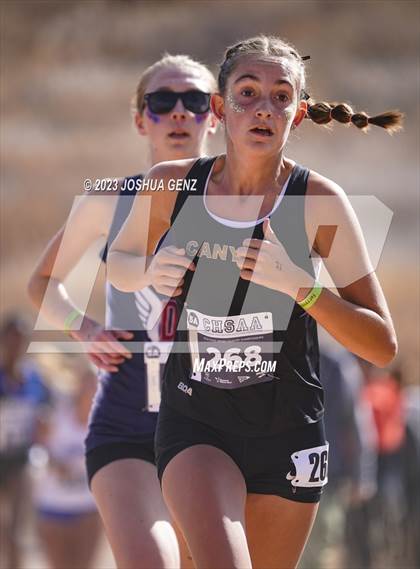 Thumbnail 3 in CHSAA 5A Cross Country Final photogallery.
