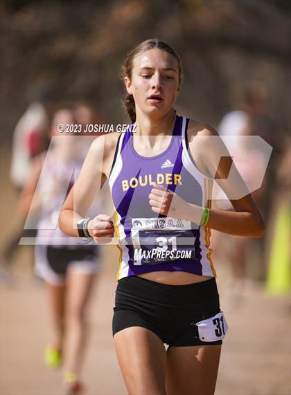 Thumbnail 2 in CHSAA 5A Cross Country Final photogallery.