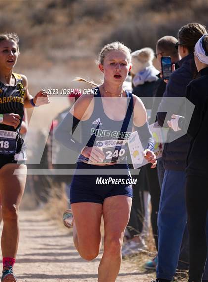 Thumbnail 3 in CHSAA 5A Cross Country Final photogallery.