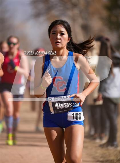 Thumbnail 2 in CHSAA 5A Cross Country Final photogallery.