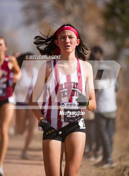 Thumbnail 2 in CHSAA 5A Cross Country Final photogallery.