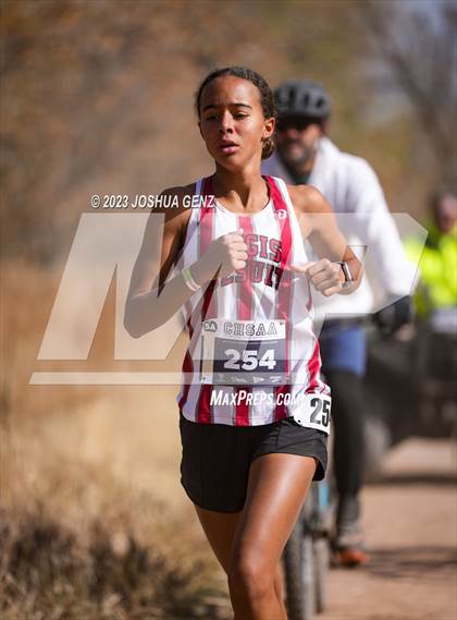 Thumbnail 2 in CHSAA 5A Cross Country Final photogallery.