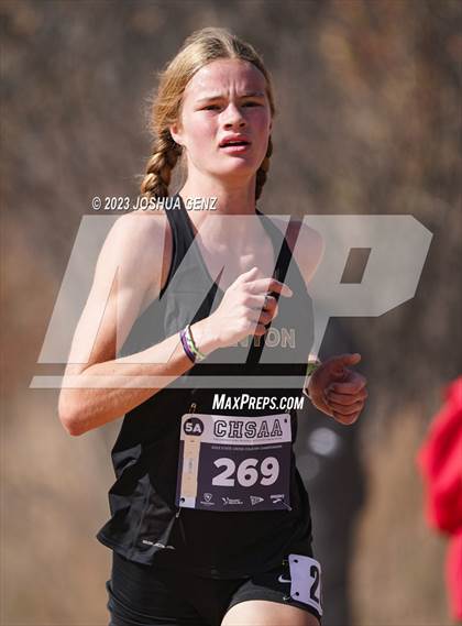 Thumbnail 2 in CHSAA 5A Cross Country Final photogallery.