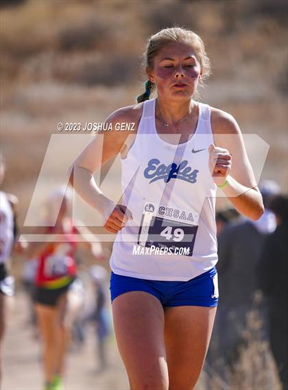 Thumbnail 3 in CHSAA 5A Cross Country Final photogallery.