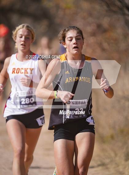 Thumbnail 1 in CHSAA 5A Cross Country Final photogallery.