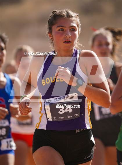 Thumbnail 3 in CHSAA 5A Cross Country Final photogallery.