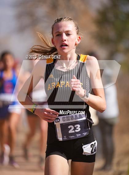 Thumbnail 2 in CHSAA 5A Cross Country Final photogallery.