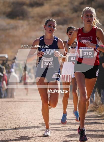 Thumbnail 3 in CHSAA 5A Cross Country Final photogallery.