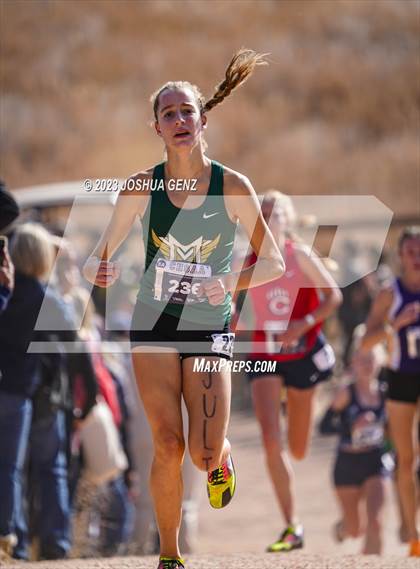 Thumbnail 3 in CHSAA 5A Cross Country Final photogallery.