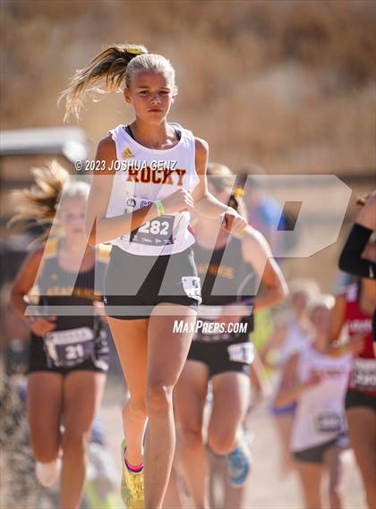 Thumbnail 1 in CHSAA 5A Cross Country Final photogallery.