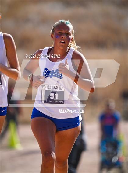 Thumbnail 1 in CHSAA 5A Cross Country Final photogallery.