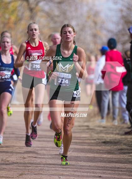 Thumbnail 3 in CHSAA 5A Cross Country Final photogallery.