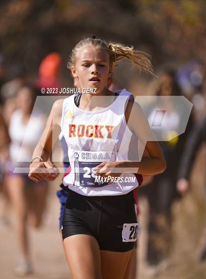 Thumbnail 1 in CHSAA 5A Cross Country Final photogallery.