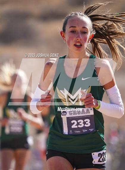 Thumbnail 1 in CHSAA 5A Cross Country Final photogallery.