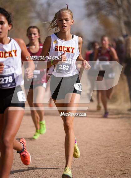 Thumbnail 3 in CHSAA 5A Cross Country Final photogallery.