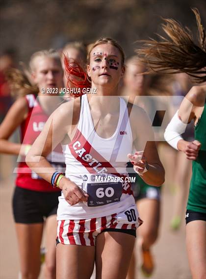 Thumbnail 2 in CHSAA 5A Cross Country Final photogallery.