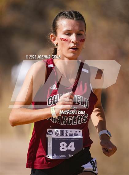 Thumbnail 2 in CHSAA 5A Cross Country Final photogallery.